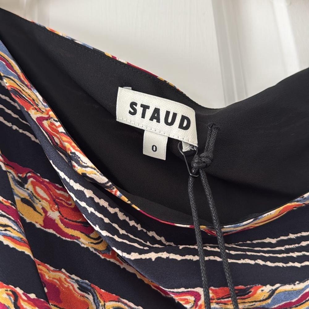 Staud PORTIA SILK DRESS STUDIO - Picture 8 of 17
